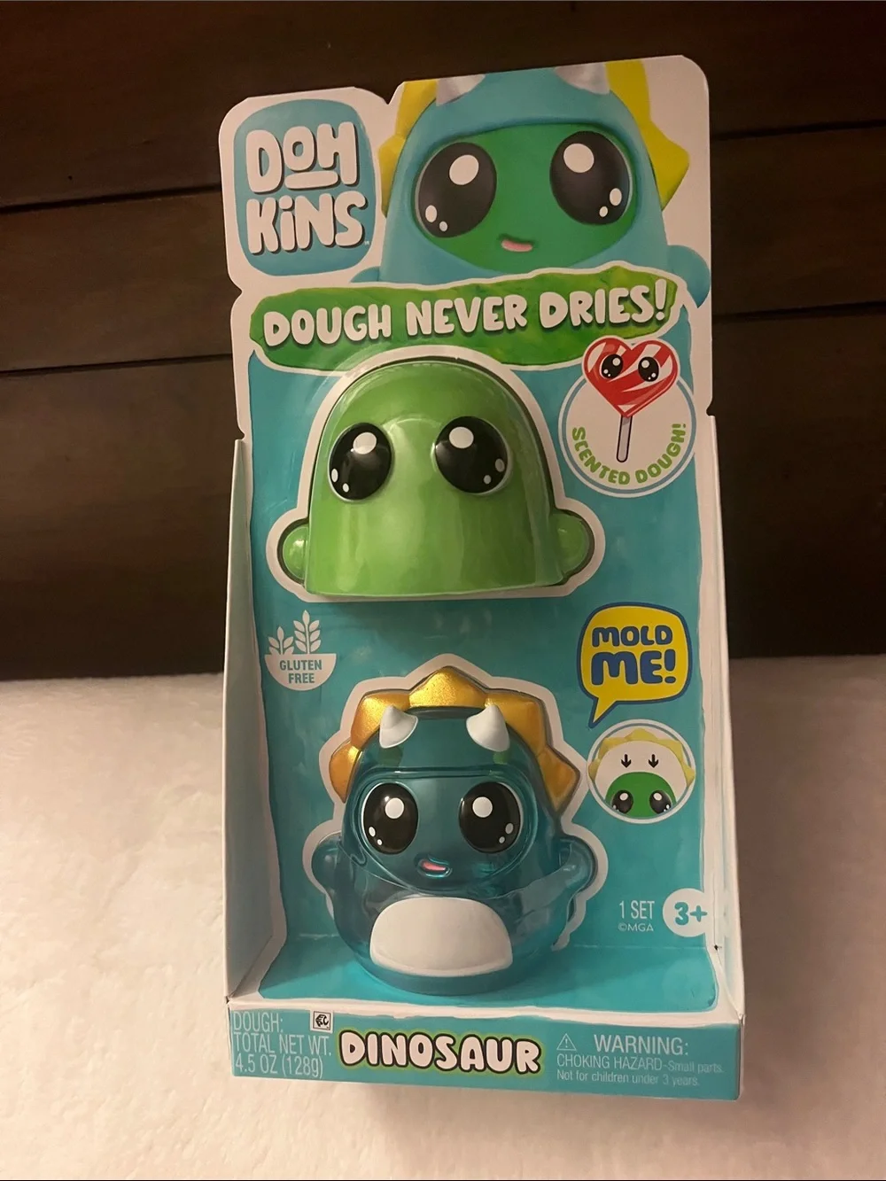 Green Dinosaur Dough Playset
